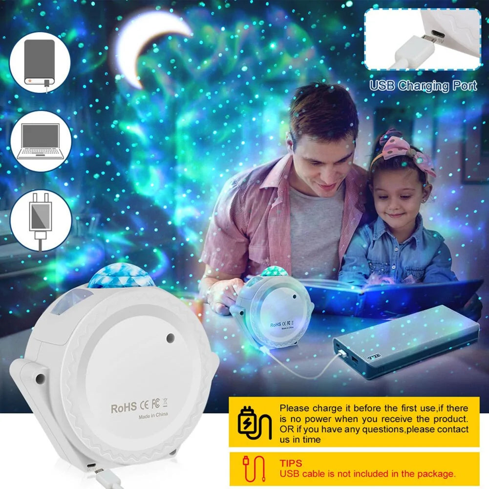 Starry Sky Galaxy Bedroom Star Night Light