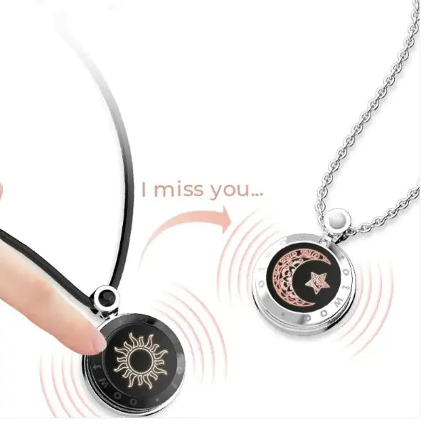 Sun And Moon Lovers Necklace