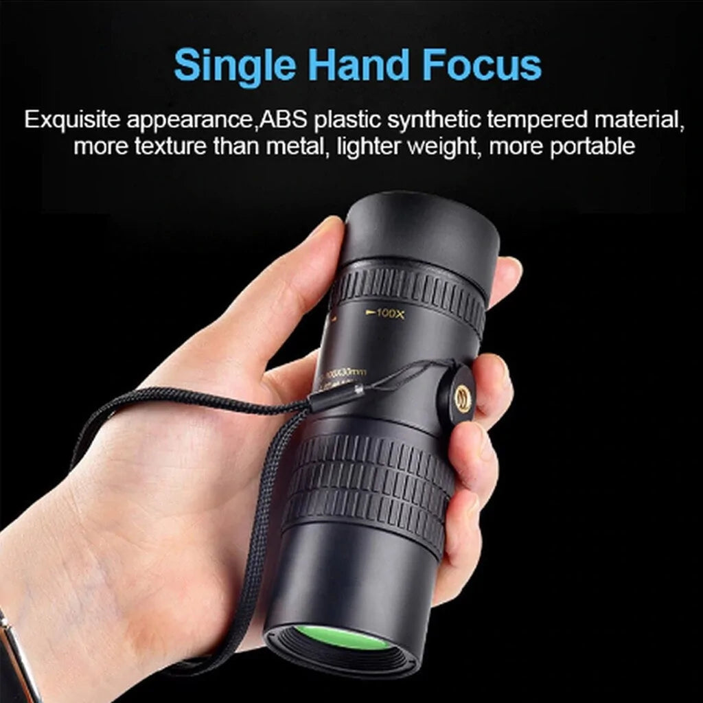 Telephoto Zoom Monocular Telescope