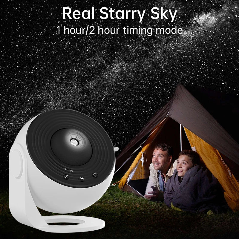 360° Galaxy Projector Night Light