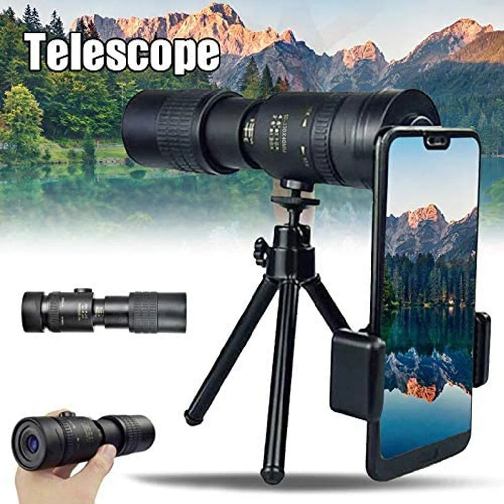 Telephoto Zoom Monocular Telescope