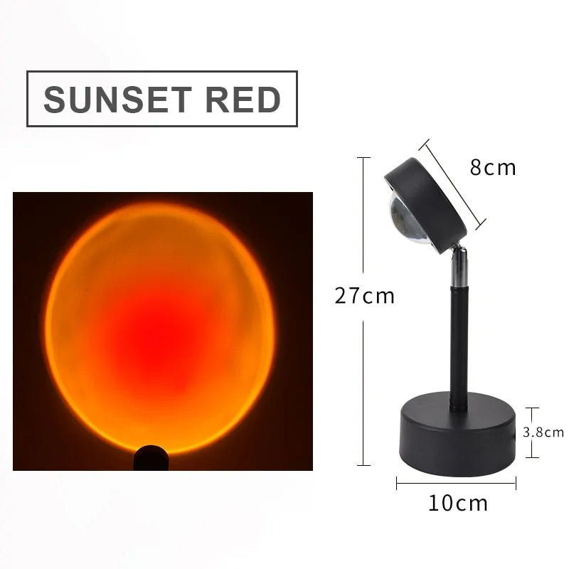 Sunset Projection Night Light Galaxy Atmosphere