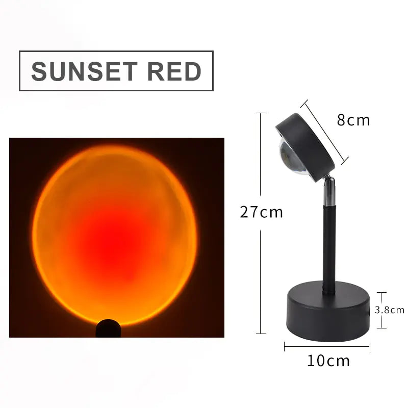 Sunset Projection Night Light Galaxy Atmosphere