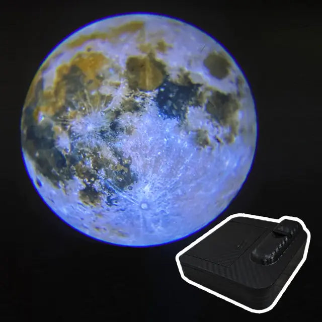 Ins Moon Projection Lamp Background Projector