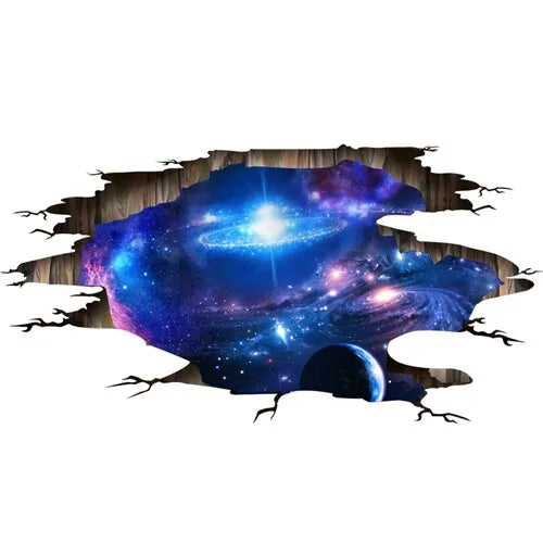 3D Cosmic Galaxy Planets