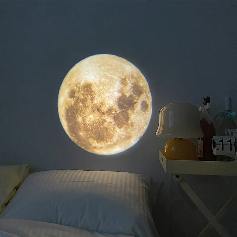 Ins Moon Projection Lamp Background Projector