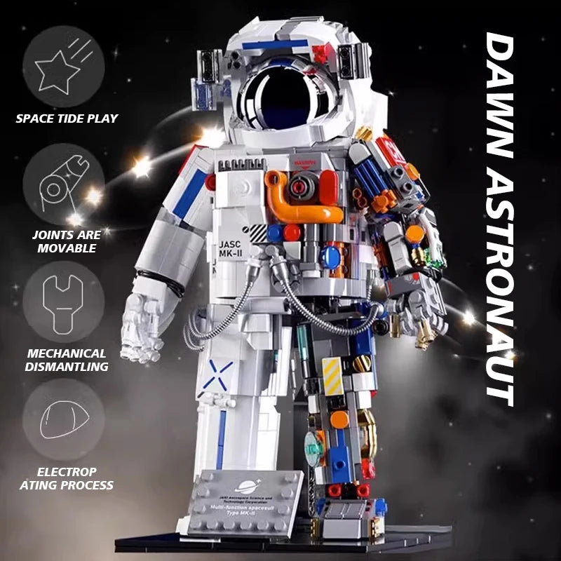 Astronaut Model Building Plastic Exploring Spaceman