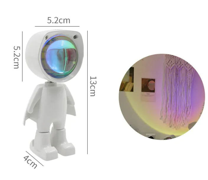 Sunset Astronaut Night Light