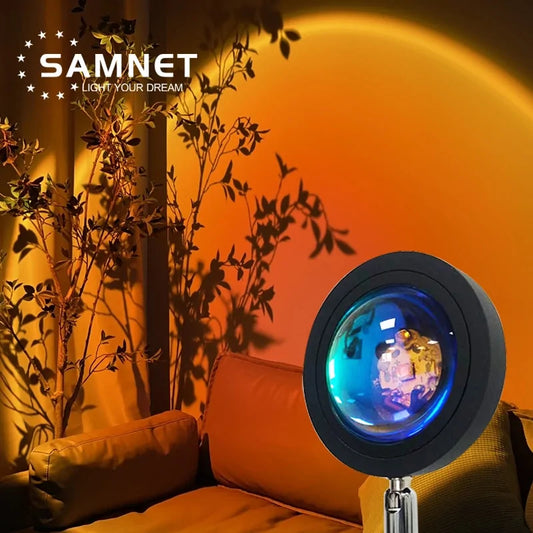Sunset Projection Night Light Galaxy Atmosphere