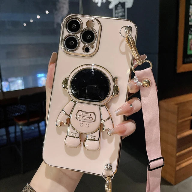 Electroplated Astronaut Case