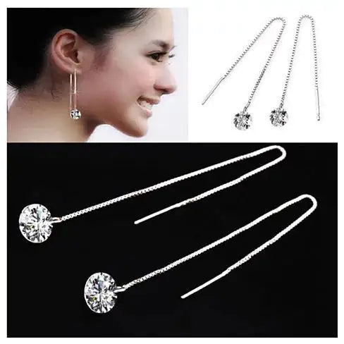 Catch Your Star - Sterling Silver 925 Earrings