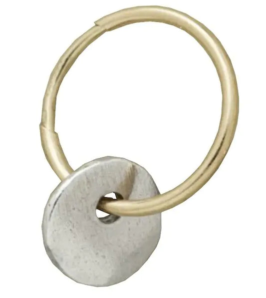 You Are My Moon Hoop Earrings