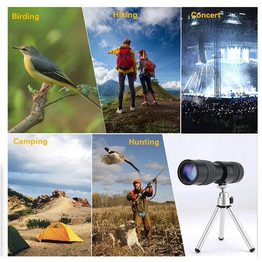 Telephoto Zoom Monocular Telescope