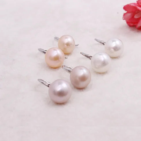 Moon in the Sky bright Pearl Earrings in Set of 3